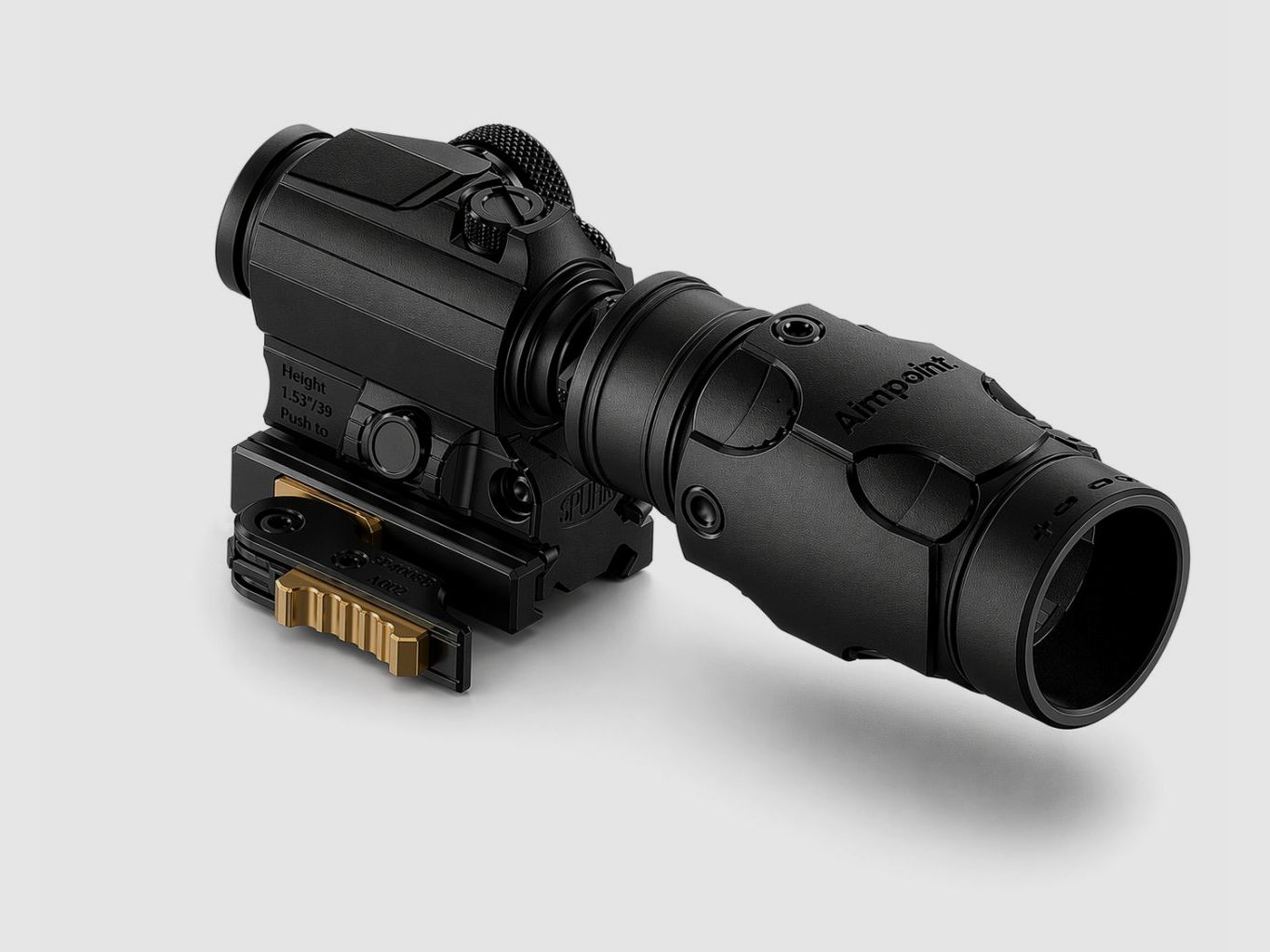 Spuhr Aimpoint T-2 Supporto per ingranditore H39mm 1.53" QDP