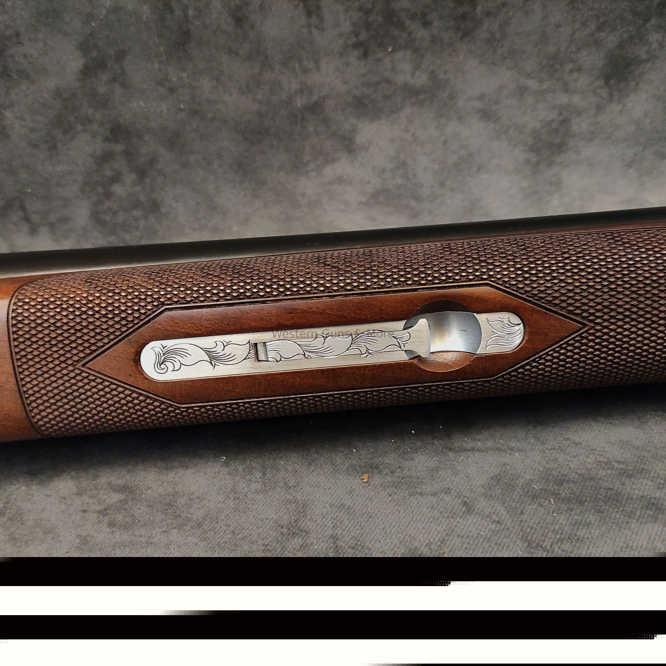 Huglu Huglu Kal.12/76 Mod.200AC Silber voll Graviert "Coachgun"