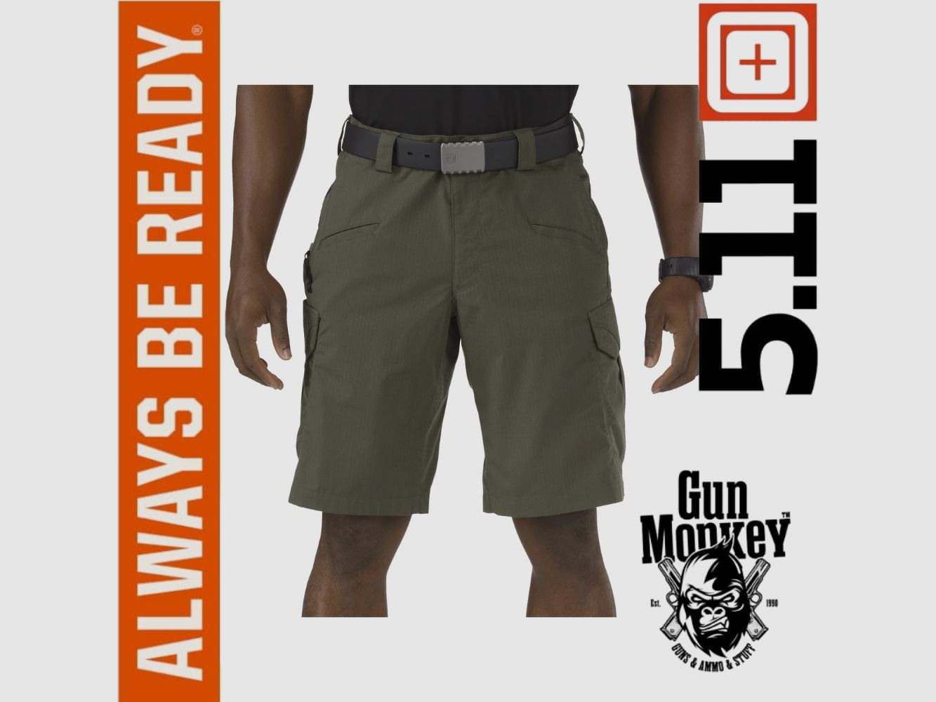 5.11 Stryke Short Pant, color 186 Ranger Green, size 32 (73327), image 1 of 2