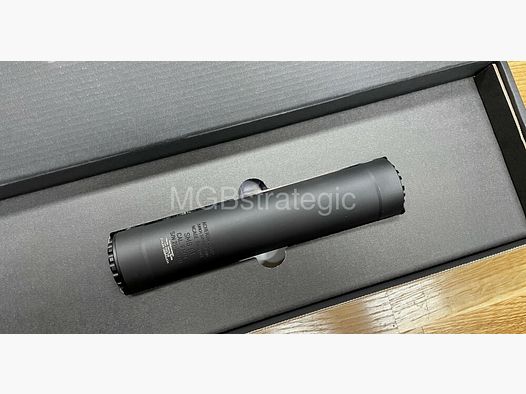 Acheron AG SMG E1 Silenciador Montaje Tri-Lug para H&K SP5 MKE T94 B&T APC9 SPC9 GHM9 u otras armas con montaje de 3 lugs