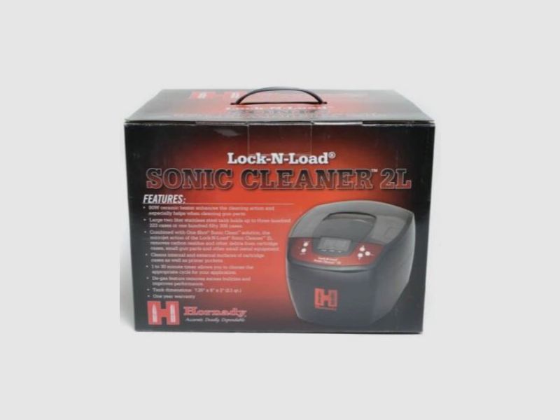 Hornady LNL LOCK-N-LOAD® ULTRASONIC SONIC CLEANER™ 2L #43321