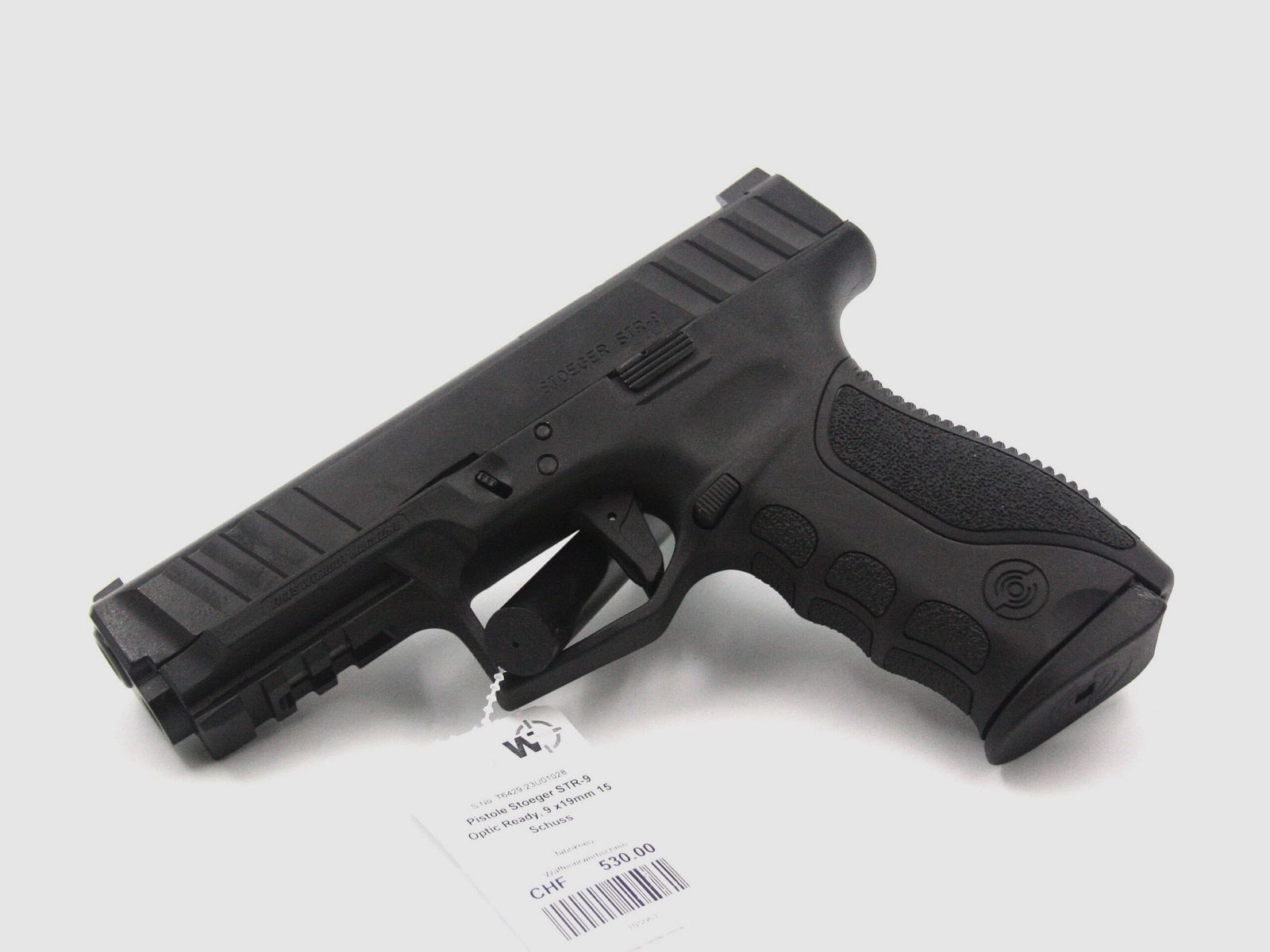 Pistolet Stoeger STR-9 OR, 9×19, 15 coups, Optic Ready, image 1 sur 2