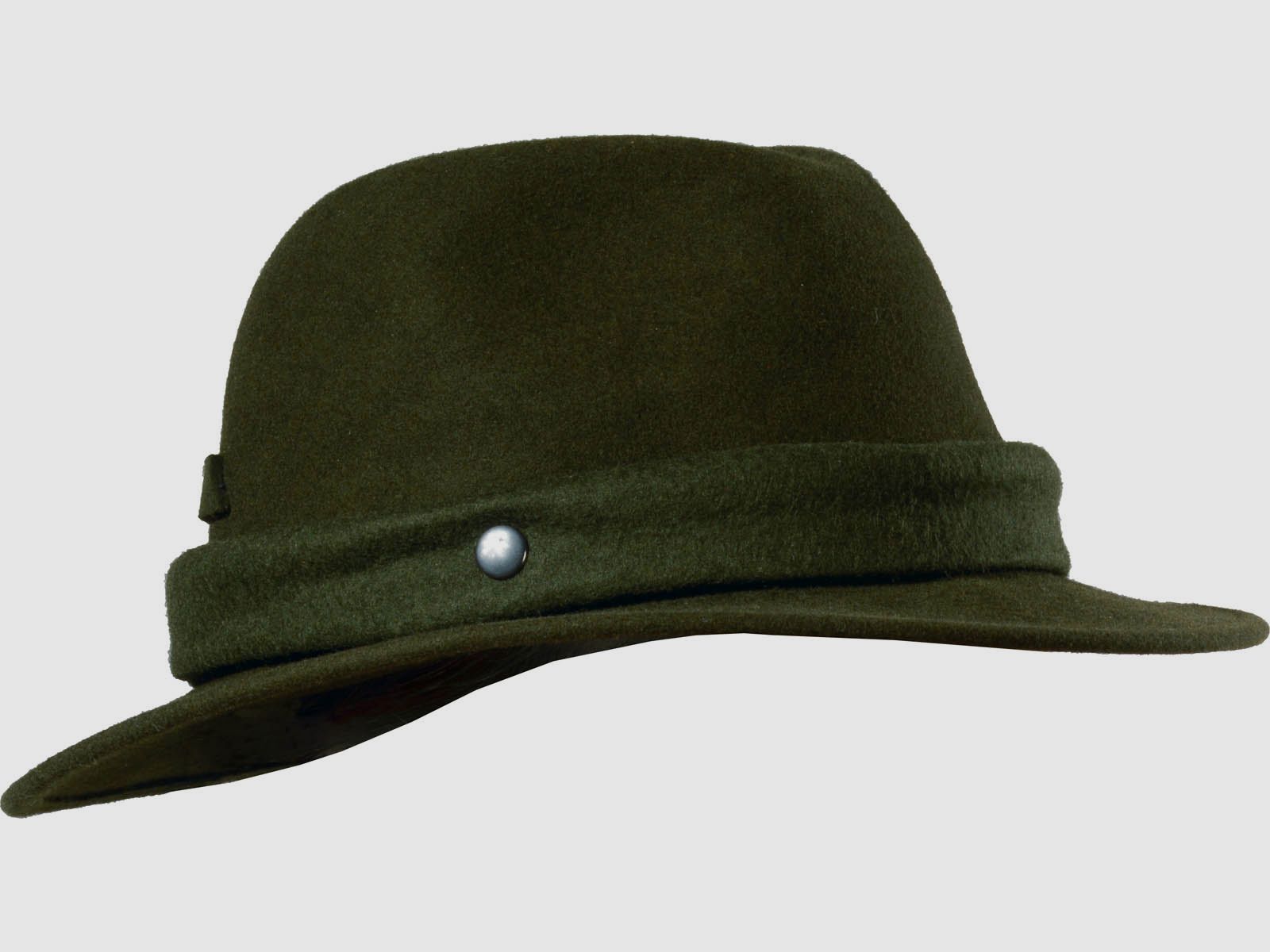 Lodenhut Rollhut mit Signalband Olive