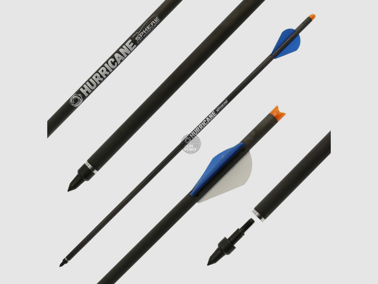 Armbrustbolzen | SPHERE Hurricane - Carbon - 20 Zoll - 12er Pack