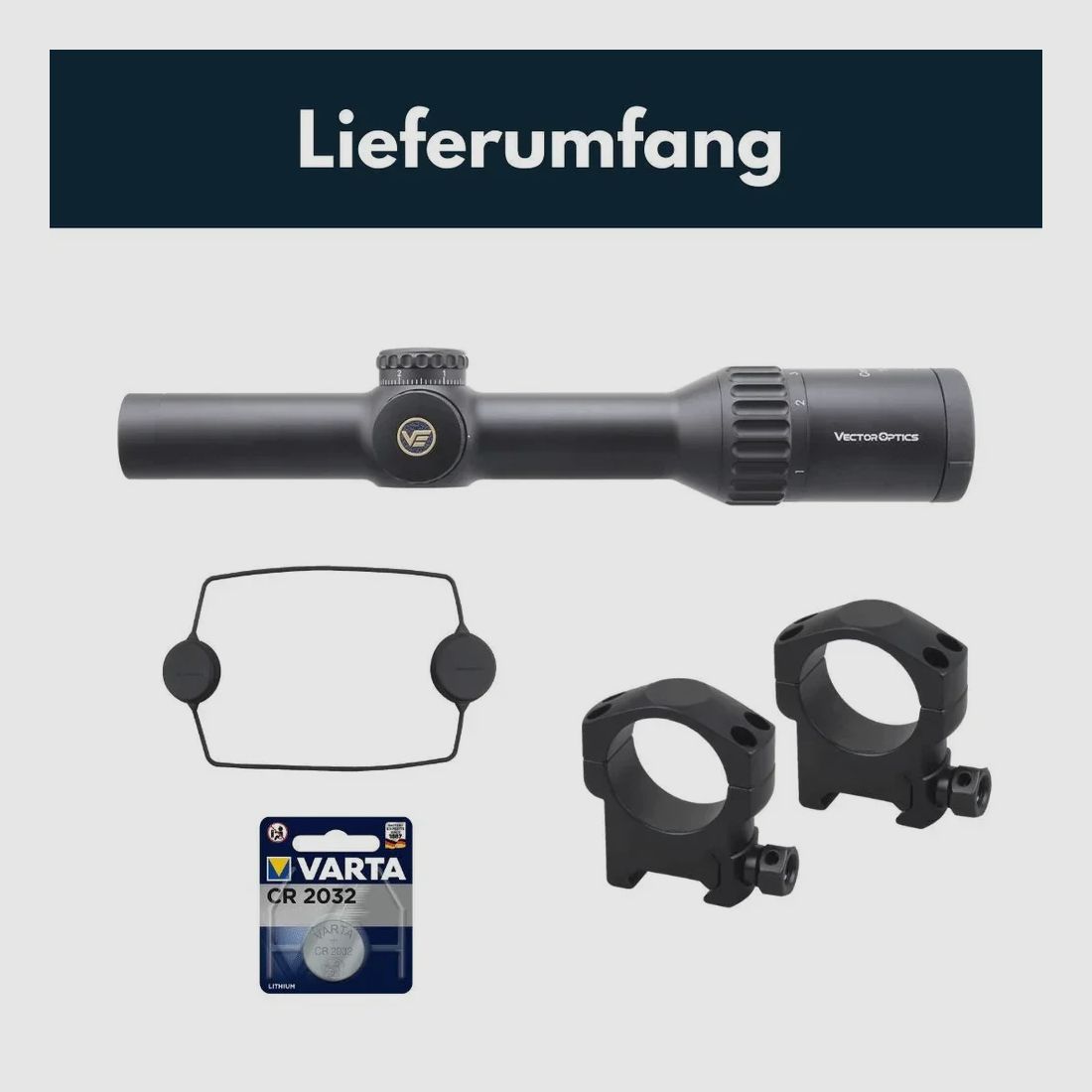 Vector Optics SCOC-T37 Continental x8 1-8x24 ED Tactical