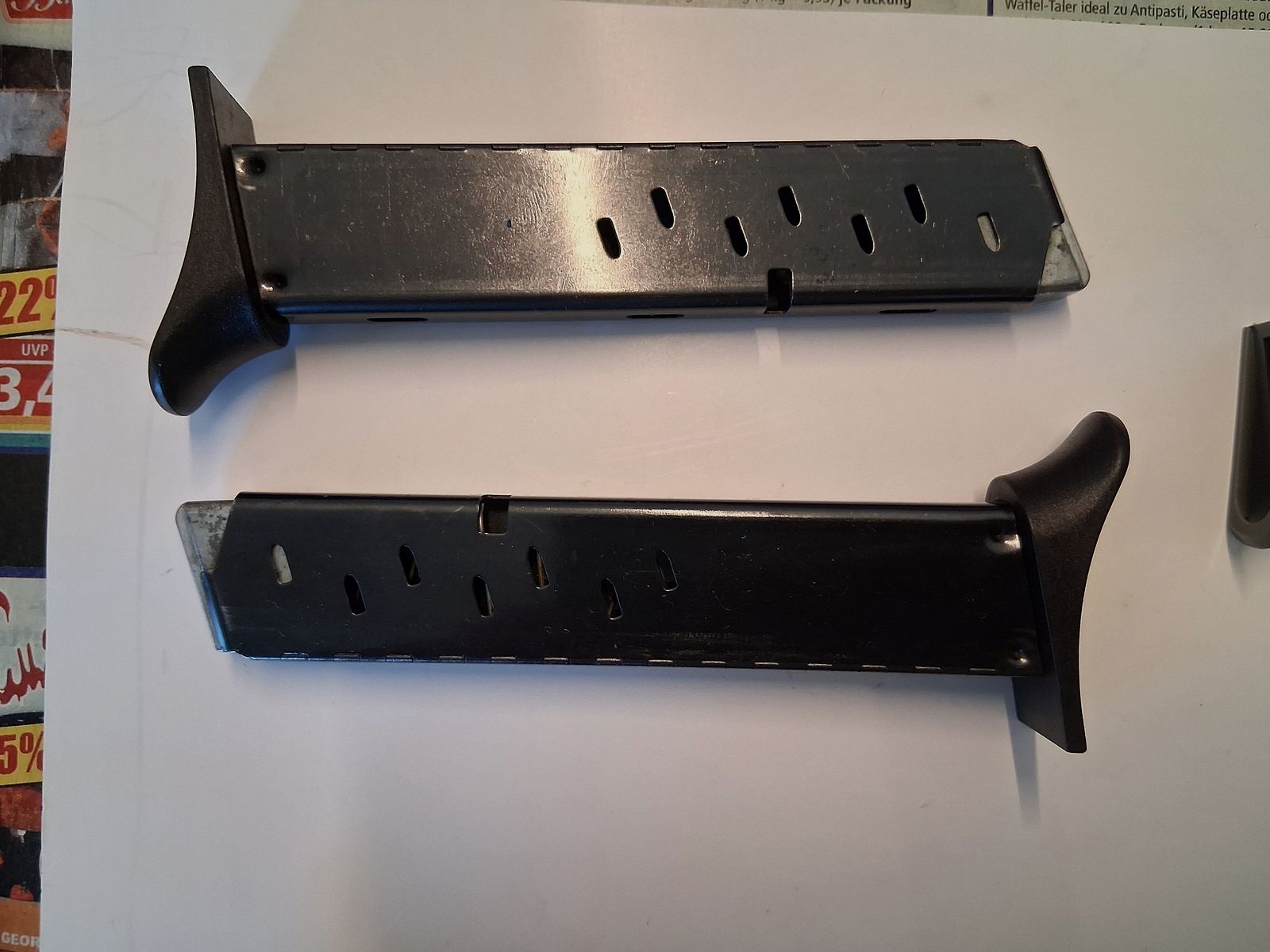 2 Magazine für Colt / Reck Double Eagle  Kal. 9 mm P.A.K.