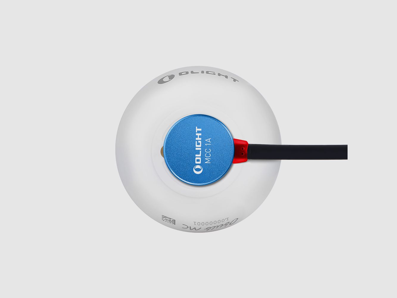 Portable LED Light Obulb MC with Magnetic Base Olight Red, image 7 of 21