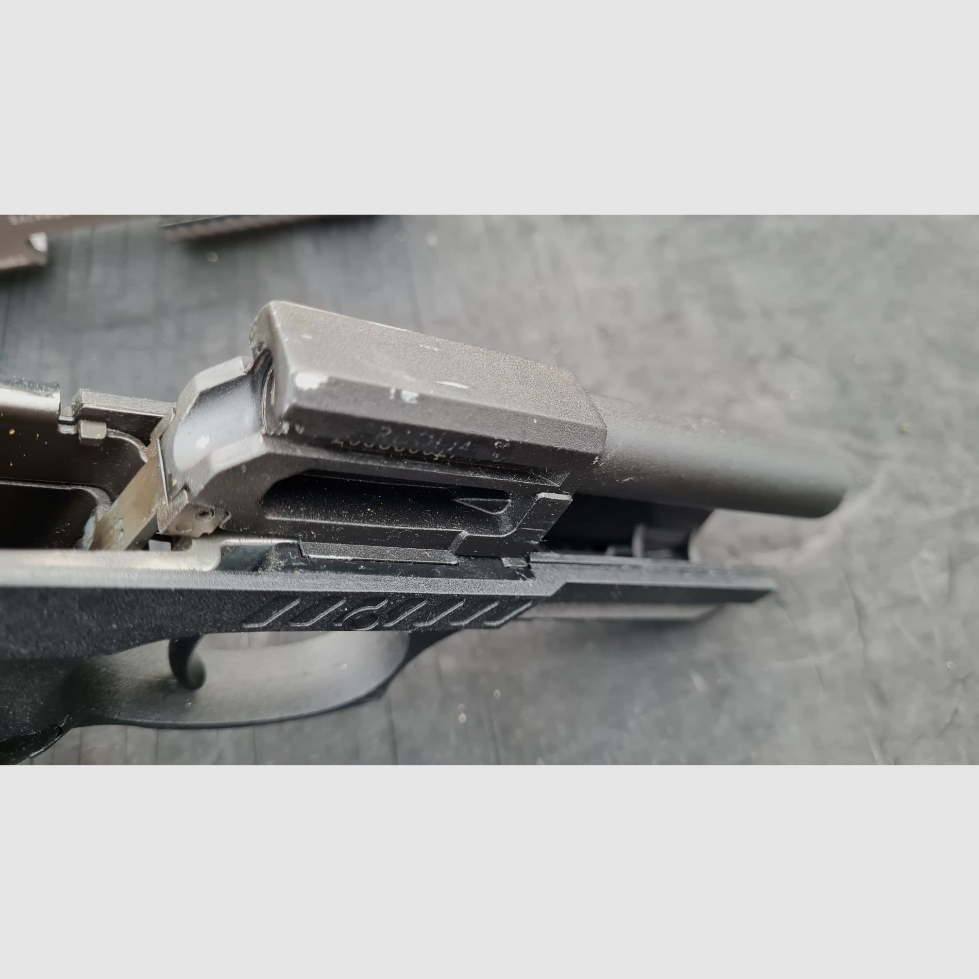 Zoraki 4918 Titan, 9mm P.A.K. PTB 1050