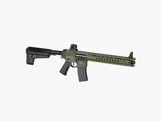 Softair - Gewehr - KRYTAC - War Sport LVOA-S S-AEG - ab 18, ber 0,5 Joule - Foliage Green