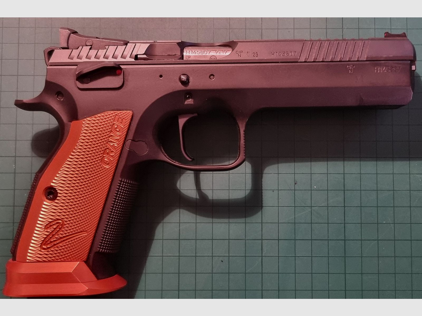 CZ TS2 Orange 9 vmm Luger