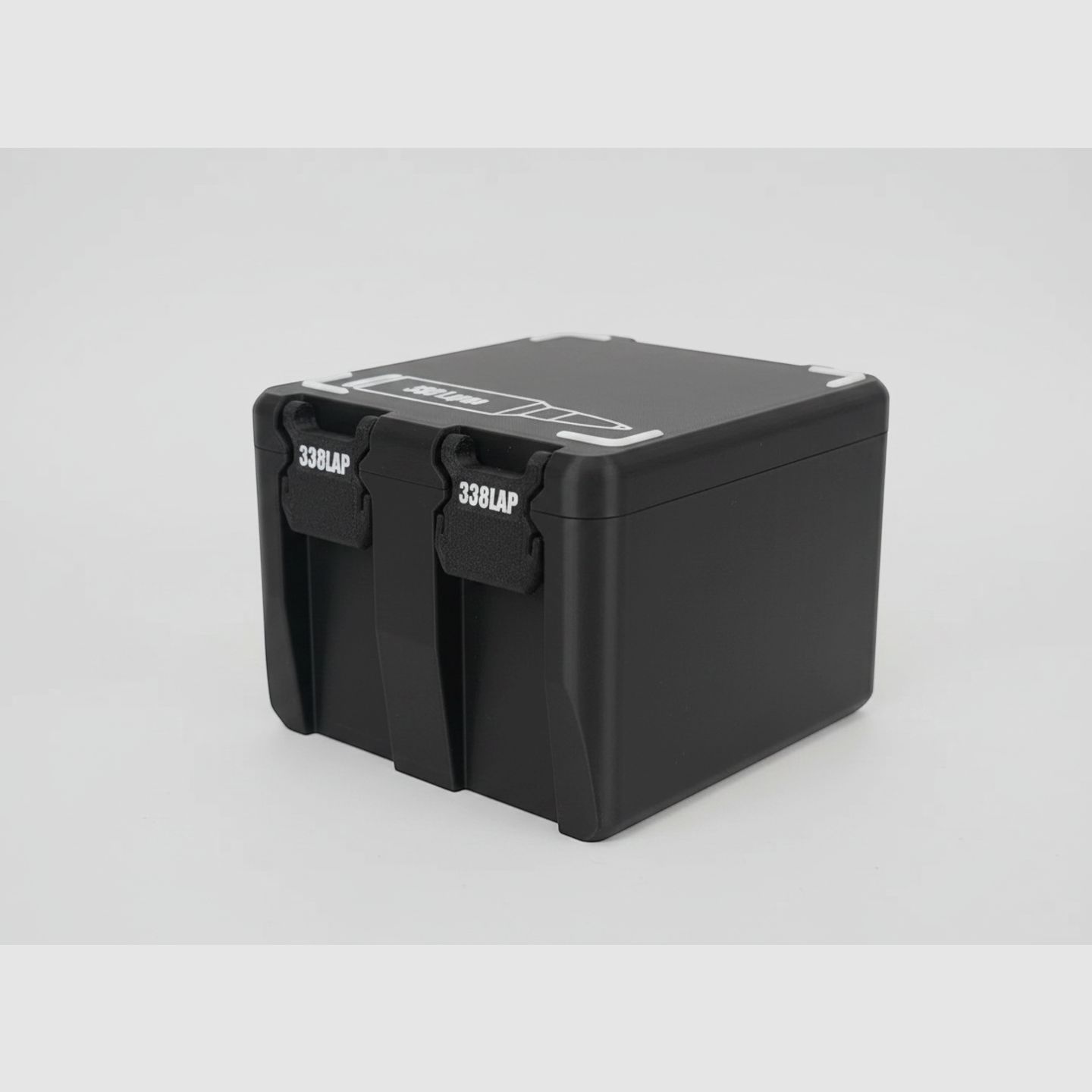 Filamelt Munitionsbox / 338 Lapua Magnum / 'Klapp- / Rastdeckel' / Patronenbox, Ammo Box