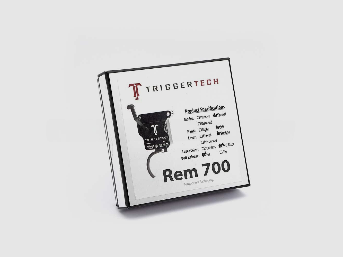 TriggerTech Rem700 Special Czarny, Lewy, zdjęcie 2 z 3