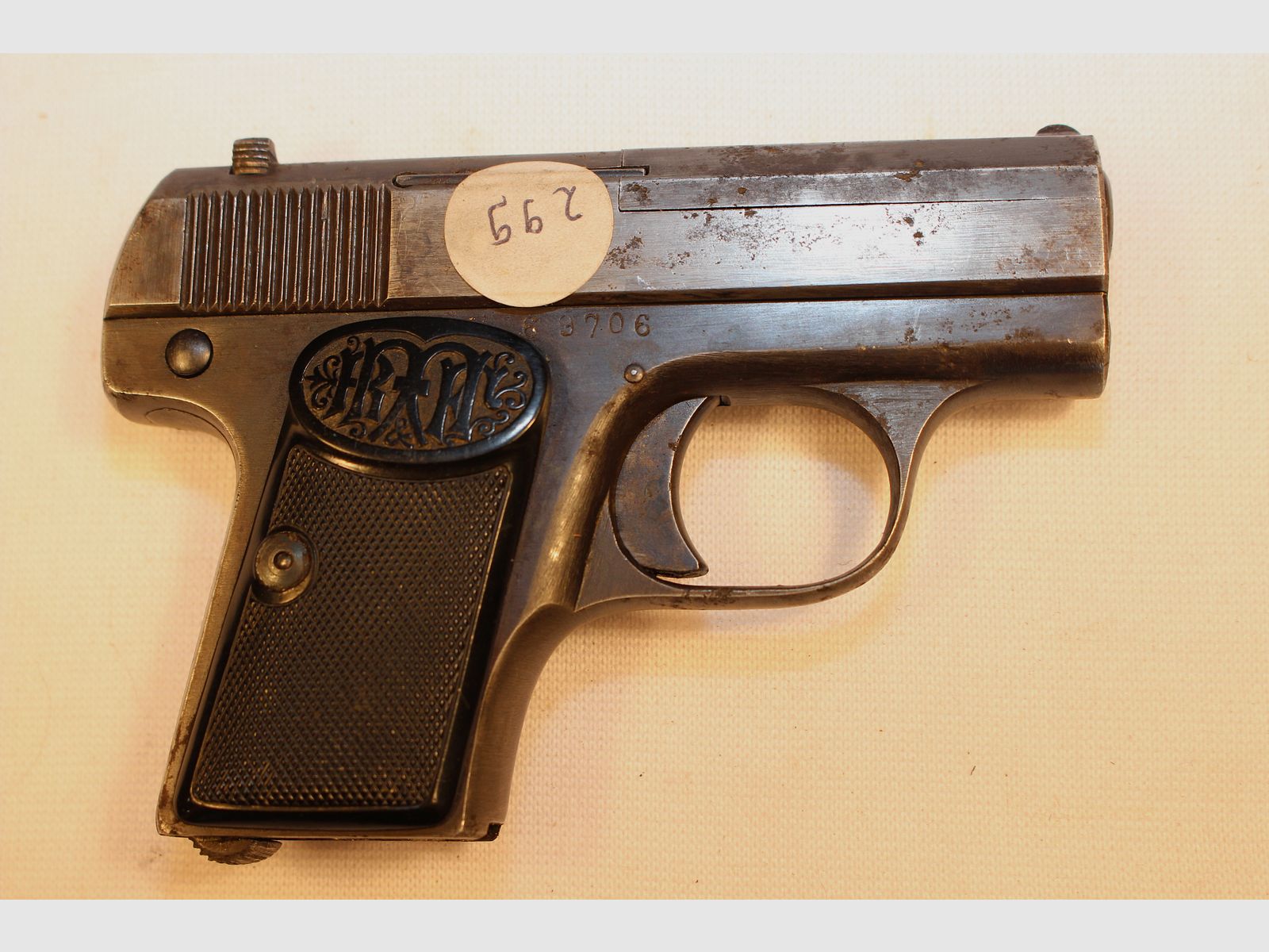 Dreyse Model 1908 in caliber 6,35 Browning.