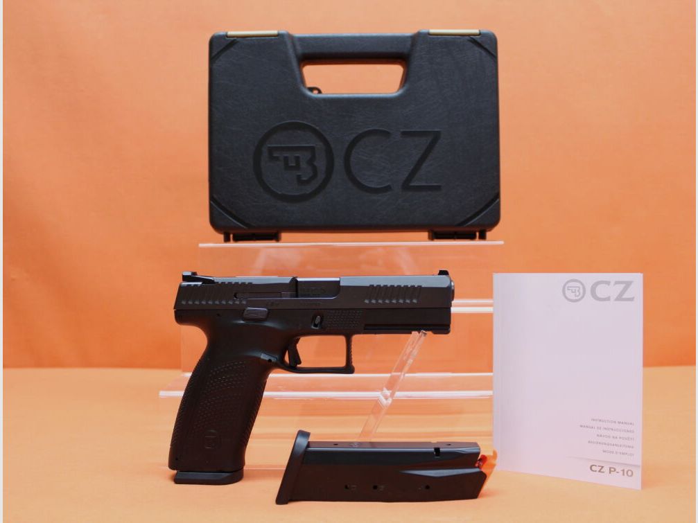 CZUB	 Ha.Pistole .45Auto CZUB CZ P-10 F 114mm Lauf/ Polymer-Griffstück/ Reservemagazin (.45ACP/.45A.C.P.)