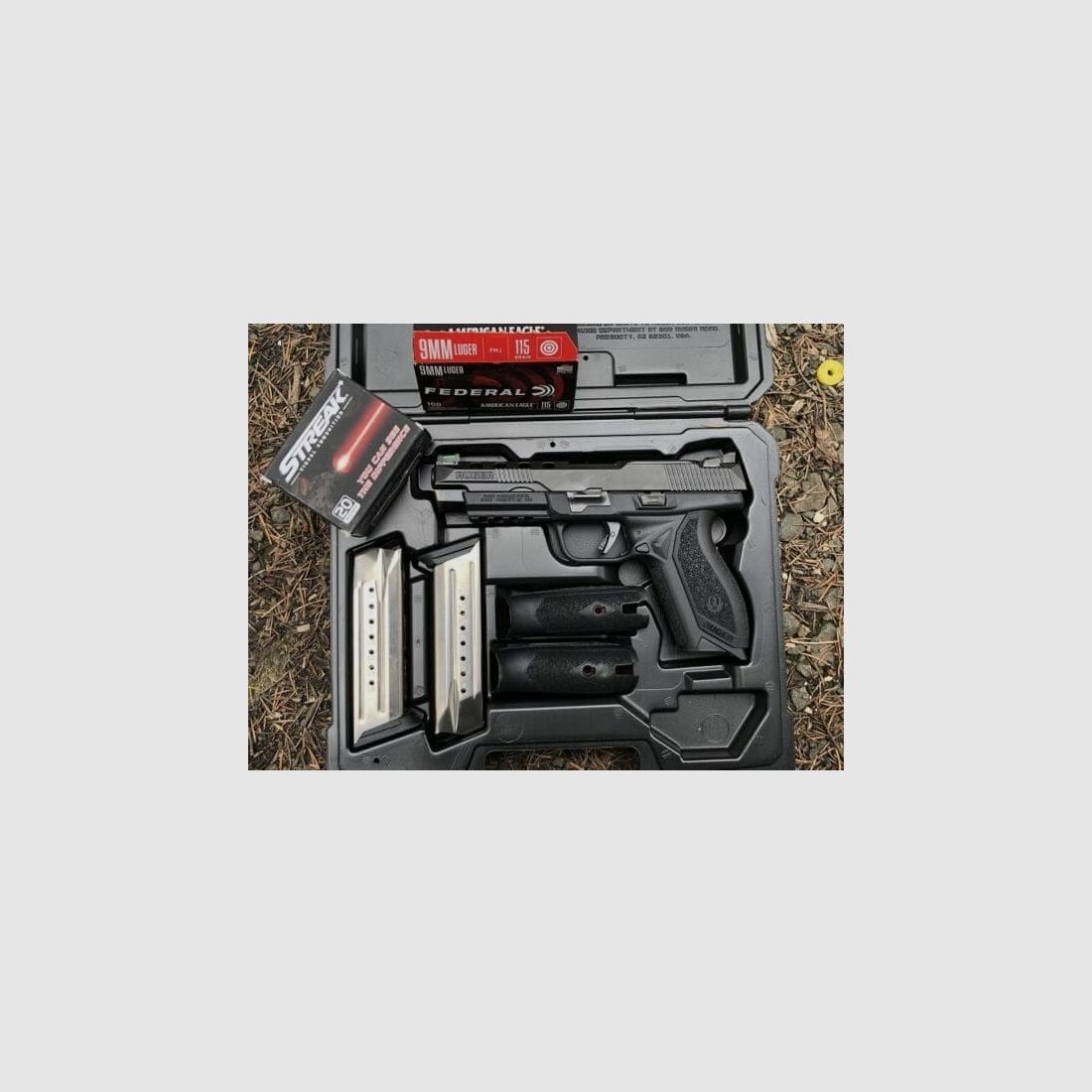 Pistolet américain Ruger compétition