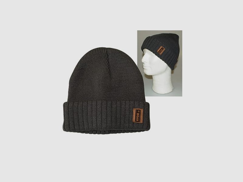 Chapeau tricoté Gris