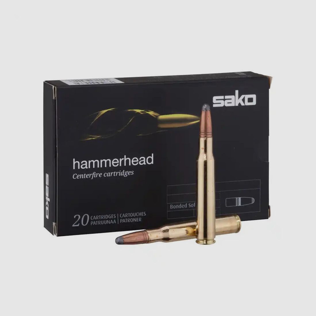 Sako Hammerhead SP 10,1g/156grs à20 6,5x55SE
