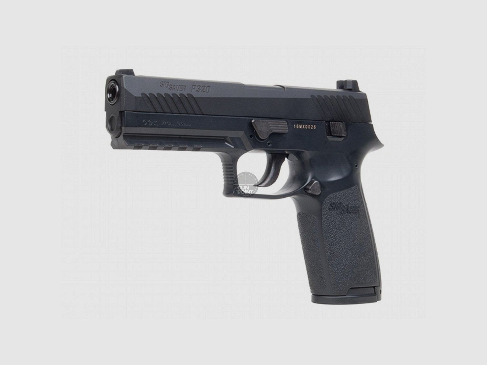 Luftpistole - Sig Sauer - P320 Co2-System BlowBack - Kal. 4,5 mm BB und Diabolo