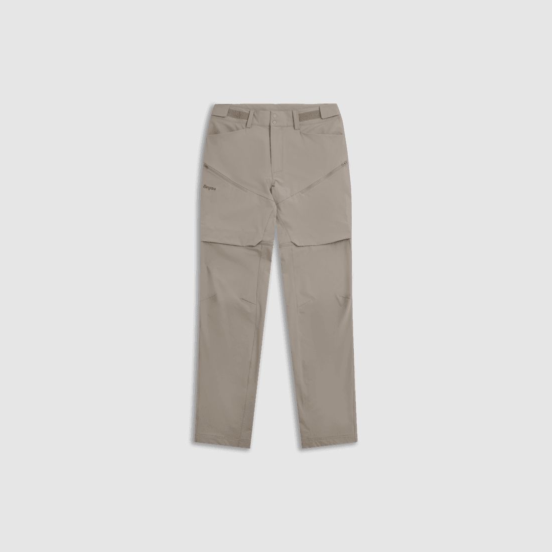 Bergans Convertible Zip-Off Softshell Pants Men Rock Taupe 56