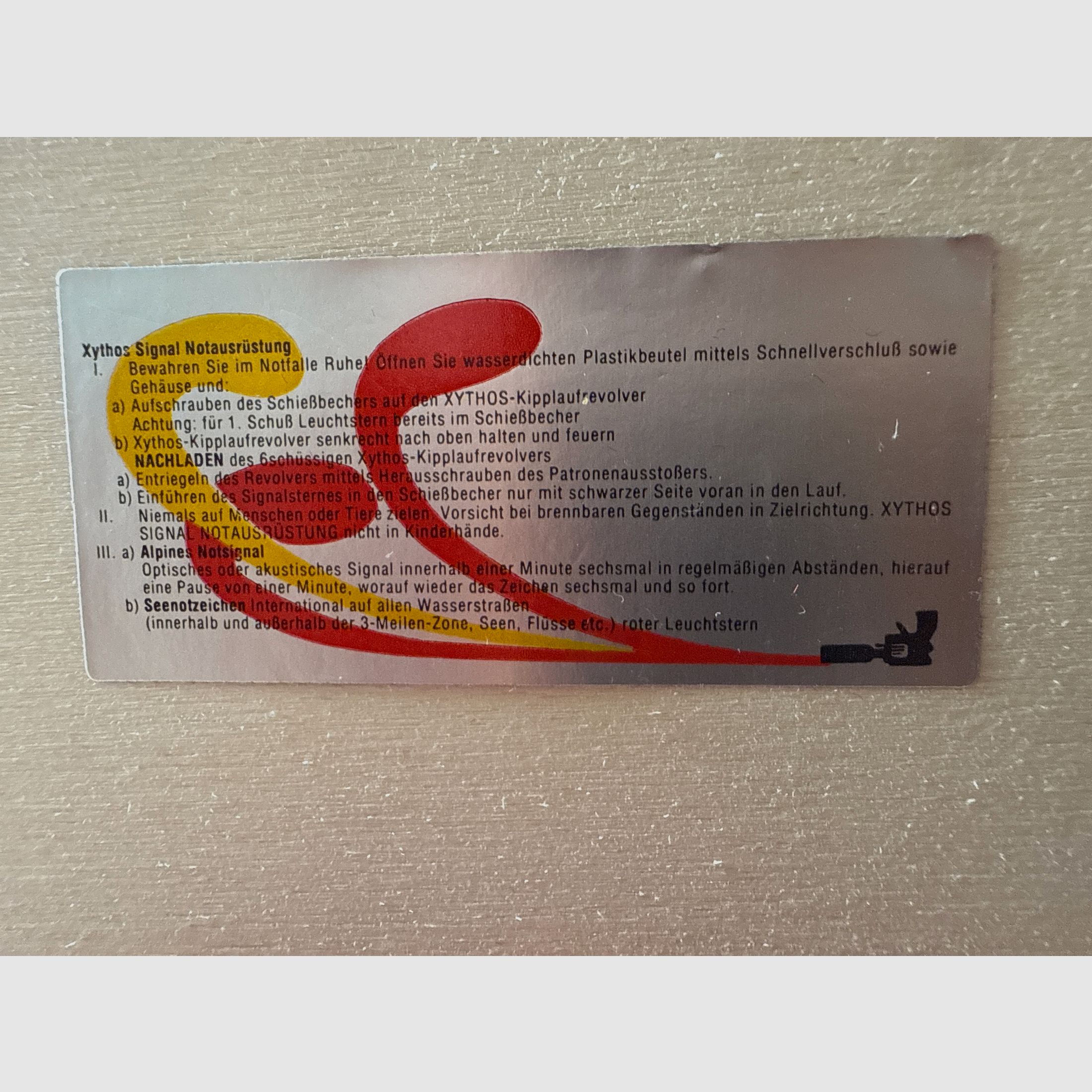 Xythos Pinnfire 2mm Schlüsselanhänger Signalmunition Knallpatronen Geschenkbox 