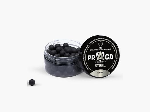 PRAGA GUMMI+STAHL KUGELN KALIBER 50