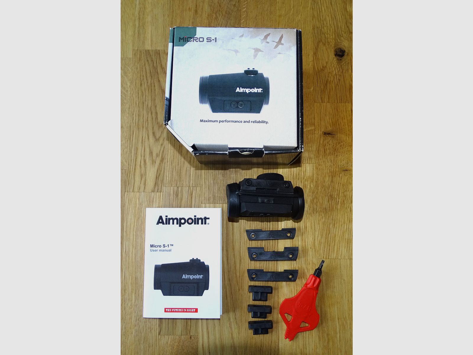 Aimpoint red dot sight Micro S1 for shotgun