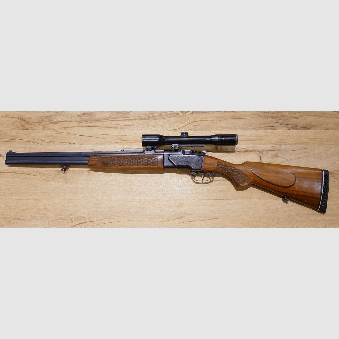 Bockbüchsflinte CZ Brno Mod. ZH303 Cal. 7x57R 12/70 Hensold Diavari 1,5-6x36 Ass. 1