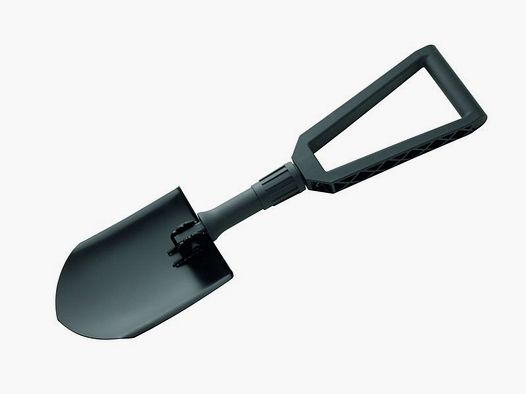 Pala plegable, pala de metal, mango, bolsa de nylon,