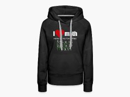 i love math (2nd edition) - Frauen Premium Hoodie Schwarz