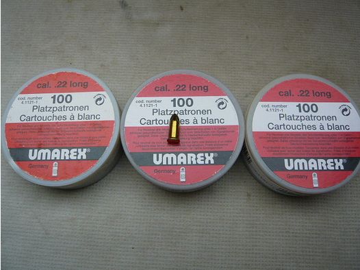 Blank cartridges cal. .22 long Umarex