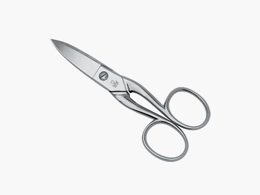 KURZES GEBOGENES NAGELMESSER DUE CIGNI 11,5CM NICKEL