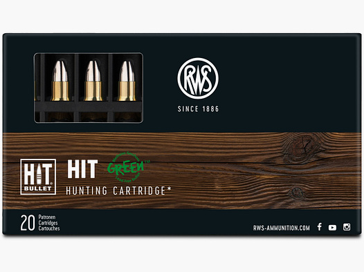 RWS .223Rem HIT 2,6g Bleifreie Büchsenpatronen