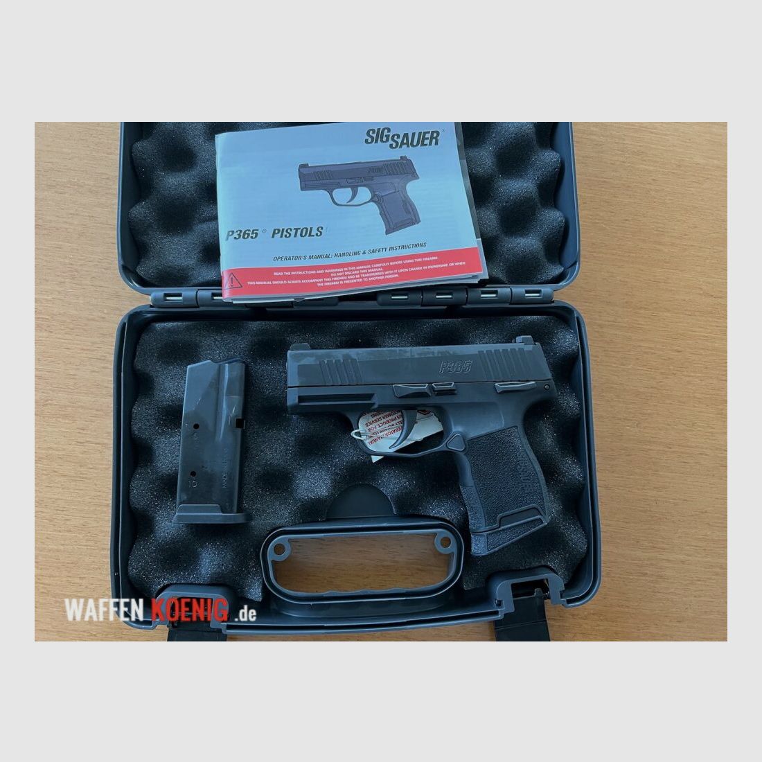 Sig Sauer SIG SAUER SL-PISTOLE P 365 Nitron MS CAL. 9X19 MM