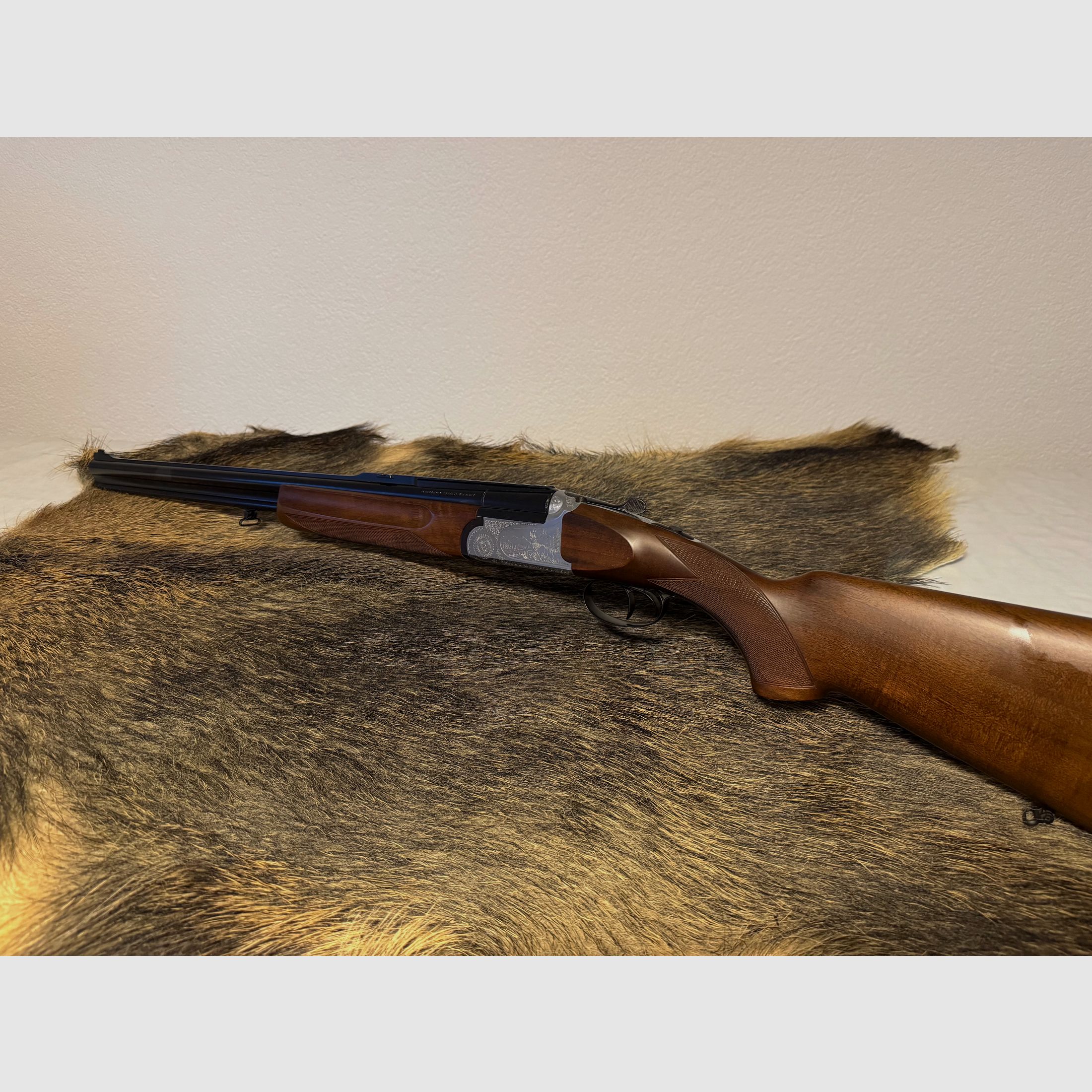 Bock rifle Sabatti 6.5 x 57R – 12/70 | Year of manufacture 1955 | Very well maintained condition