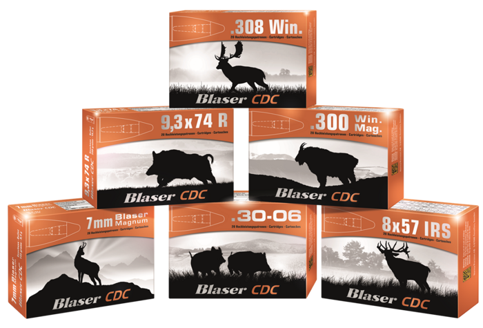 Blaser – Munitions / 8x68S / 170gr / 11.0g / CDC / Sans plomb / 20 pcs., image 1 sur 4
