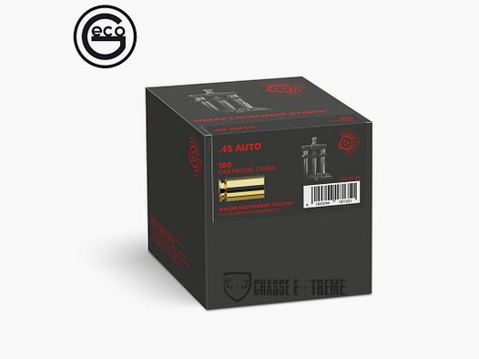 100 Bossoli GECO cal. 45 ACP