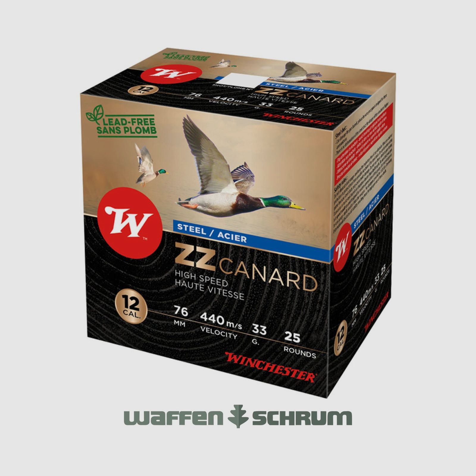 Winchester ZZ Canard 12/76 2,9mm - 33g