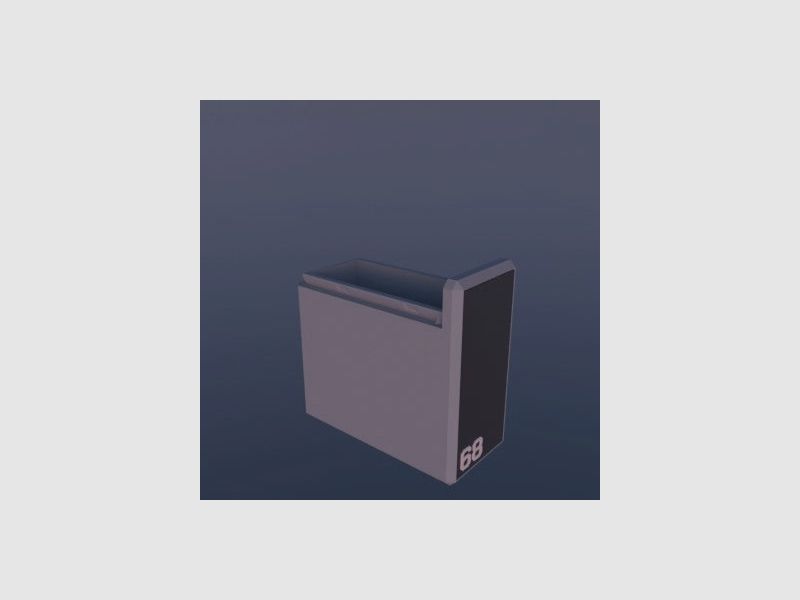 Filamelt Munitionsbox / 6.8 Western (Winchester/Browning) / ‘Schiebedeckel’ / Patronenbox, Ammo Box