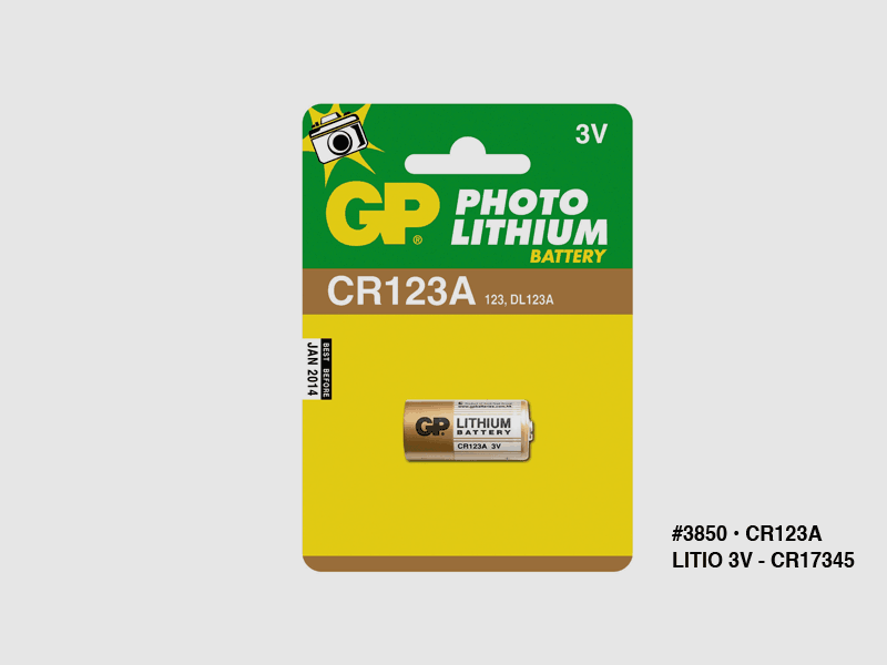 Batterie CR123A