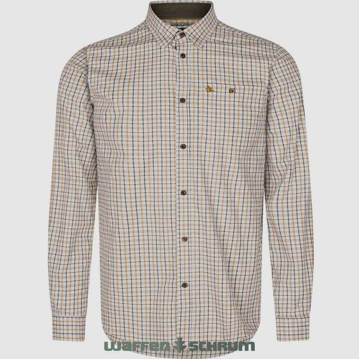 Seeland Oxford Shirt Shooting Classic blue/Classic brown che