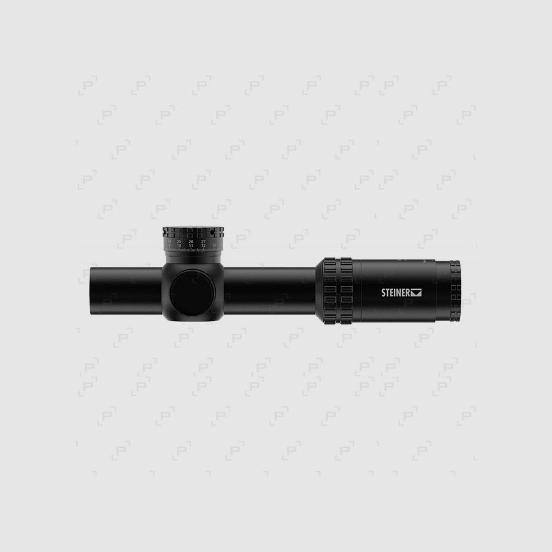 Ottica da tiro sportivo STEINER MILITARY M8XI 1-8X24 con reticolo illuminato, immagine 2 di 3