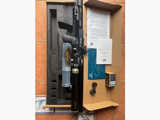 AEA HP MAX 2 mit Zubehör und Schalldämpfer 