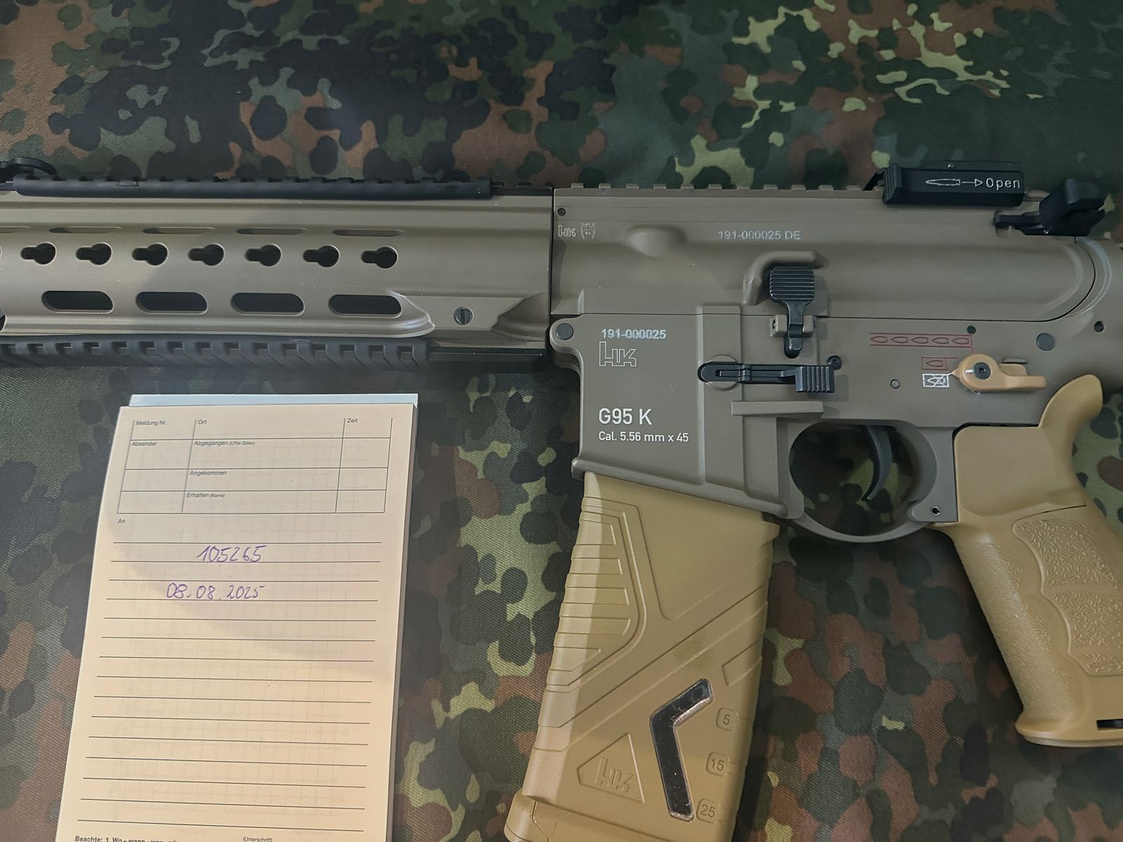 HK G95 G 95k HPA Set Selten !!!! 
