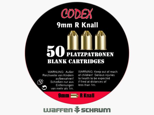 Codex Knallpatrone 9x17R.K.