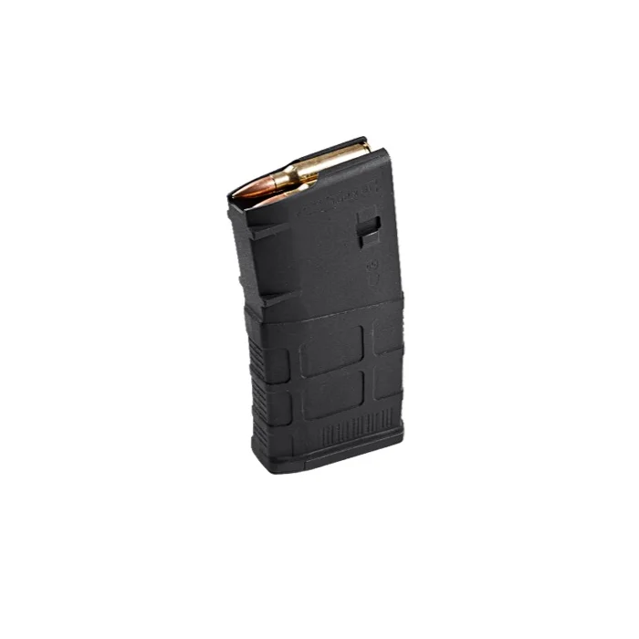 20-Schuss-Magazin für AR-10 Magpul PMAG 20 LR/SR GEN M3 7.62x51mm NATO, Farbe Schwarz