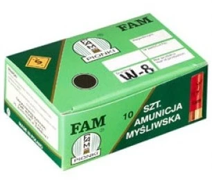 FAM Pionki 16/70 bala para escopeta W-8 27 g