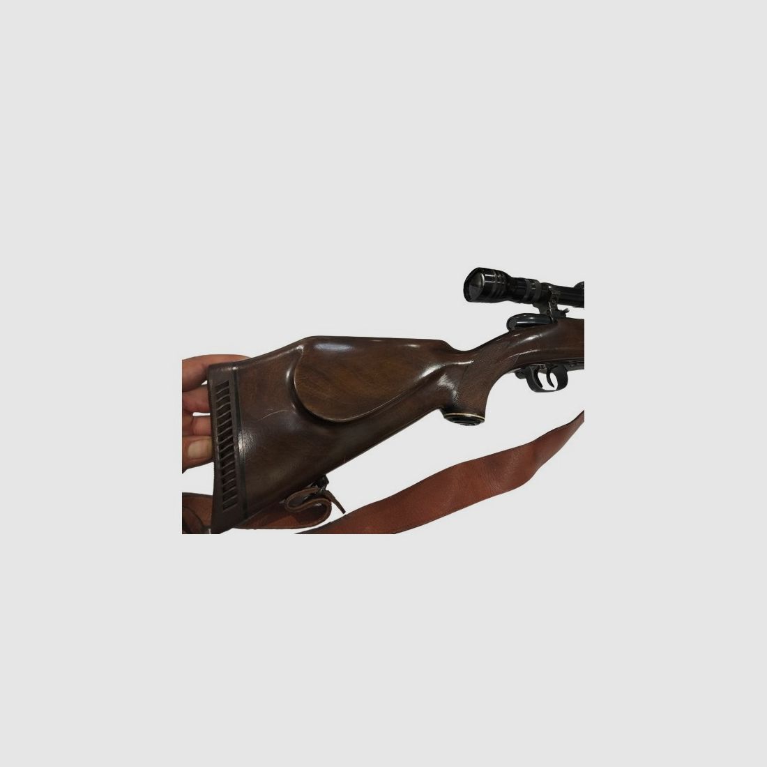 MAUSER 2000L 8X68S + Zielfernrohr Redfield 2-7x32 + Montage Apel Eaw, Bild 3 von 5