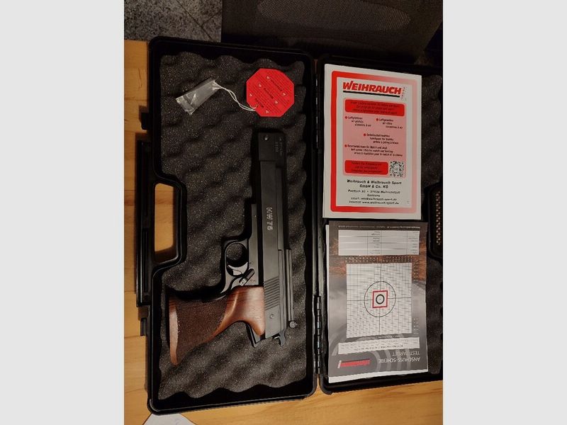 HW75 unbenutzt mit Koffer, neuwertig und Originalverpackt