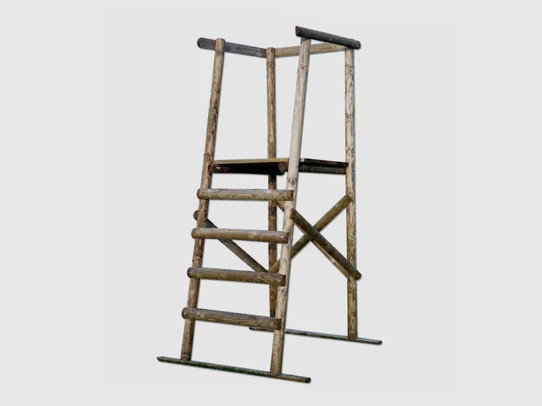 10 Stück Sologne Hochsitze aus Holz, Bodenhöhe 1,40 m, Bild 4 von 6