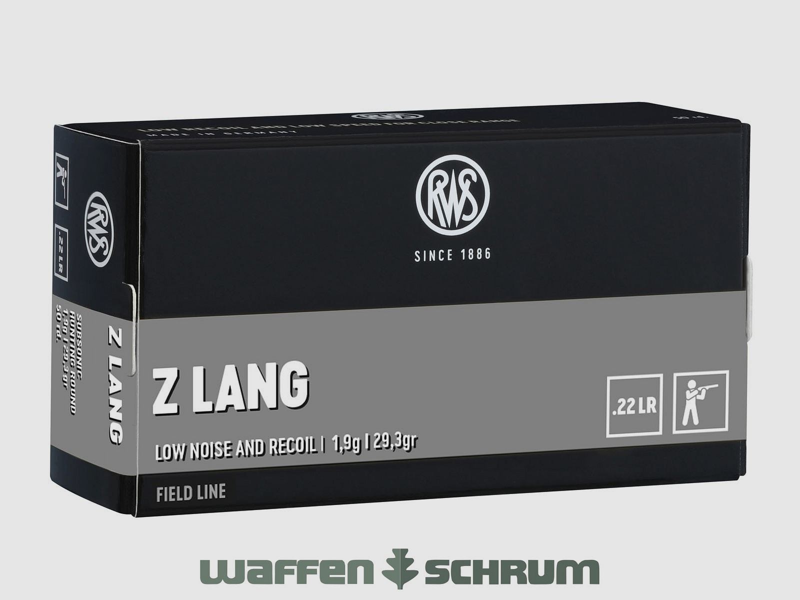 RWS Z Lang 1,9g - 29gr .22lr